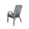 Zestaw mebli ogrodowych duży stół i komplet 6 krzeseł FLORIDA + parasol 8 elementów